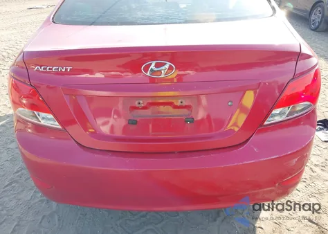 2015 Hyundai Accent Gls из США, поврежденный, VIN KMHCT4AE6FU817749